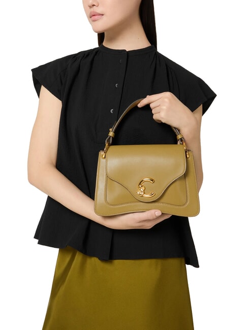 C-ME CALF COCKER Borsa piccola in pelle con tracolla seagrass - Borse Donna