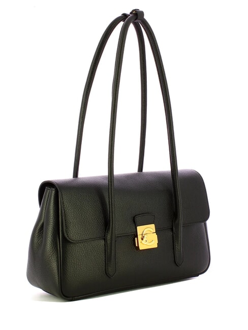 C-ME LOCK Borsa a spalla, in pelle Nero - Borse Donna