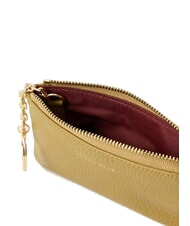 COCCINELLE C-ME SOFTY  Astuccio portachiavi/portamonete in pelle seagrass - Portafogli Donna - 3