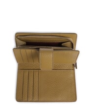 COCCINELLE METALLIC SOFT Portafoglio in pelle martellata seagrass - Portafogli Donna - 2