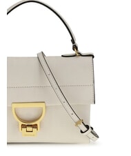 COCCINELLE ARLETTIS Mini bag in pelle martellata pearl - Borse Donna - 4