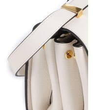 COCCINELLE ARLETTIS Hand bag in pelle martellata pearl - Borse Donna - 3