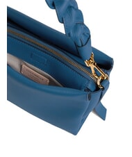 COCCINELLE BOHEME GRANA DOUBLE Borsa piccola a mano in pelle martellata deep bl/sandshe - Borse Donna - 3