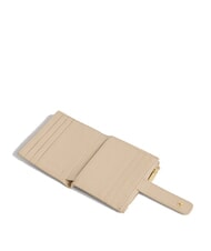 COCCINELLE METALLIC SOFT Mini Portafoglio in pelle sandshell - Portafogli Donna - 2