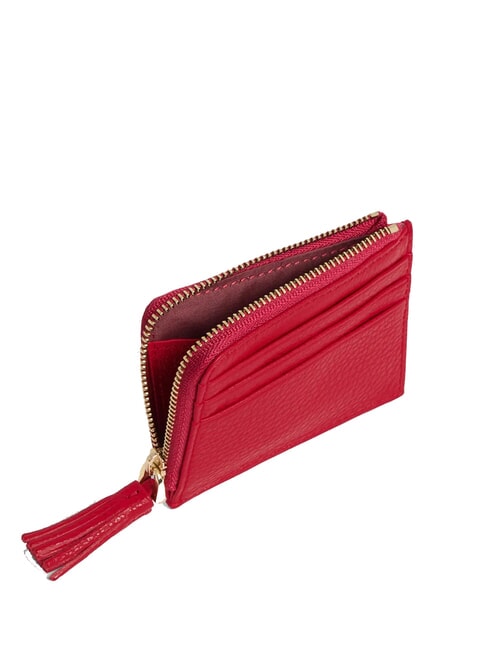 TASSEL Porta tessere compatto scarlet - Portafogli Donna