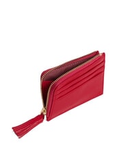 COCCINELLE TASSEL Porta tessere compatto scarlet - Portafogli Donna - 3