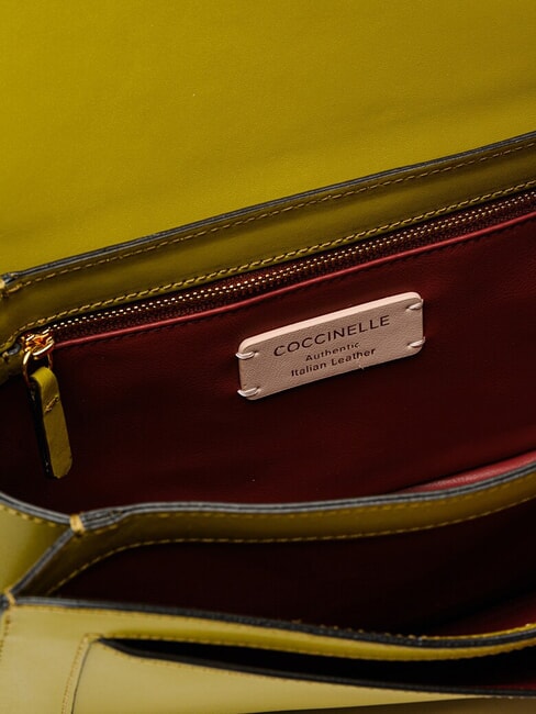 C-ME CALF Borsetta a tracolla, in pelle seagrass - Borse Donna