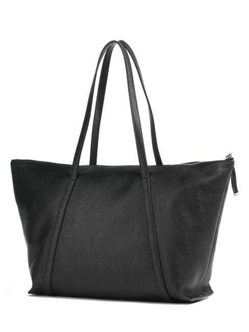 NORY Shopping Bag in pelle Nero - Borse Donna