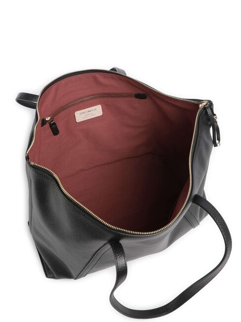 NORY Shopping Bag in pelle Nero - Borse Donna