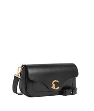 COCCINELLE C-ME CALF Borsetta a tracolla, in pelle Nero - Borse Donna - 2