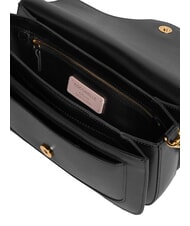 COCCINELLE C-ME CALF Borsetta a tracolla, in pelle Nero - Borse Donna - 4