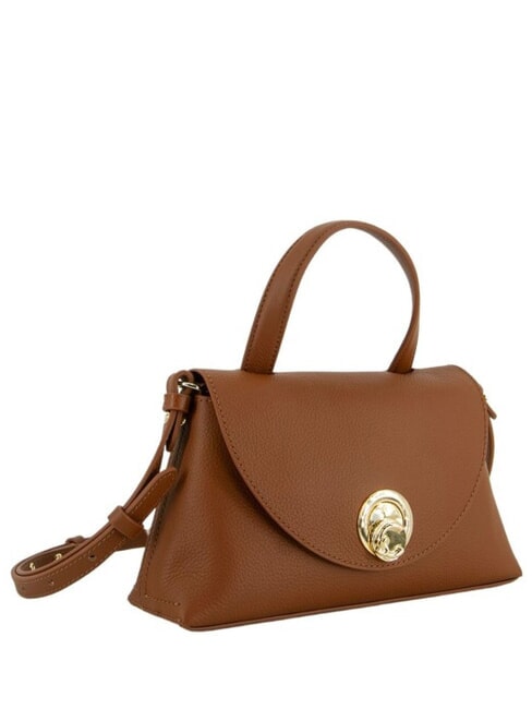 NIKLA Borsa a mano, con tracolla cognac/noir - Borse Donna