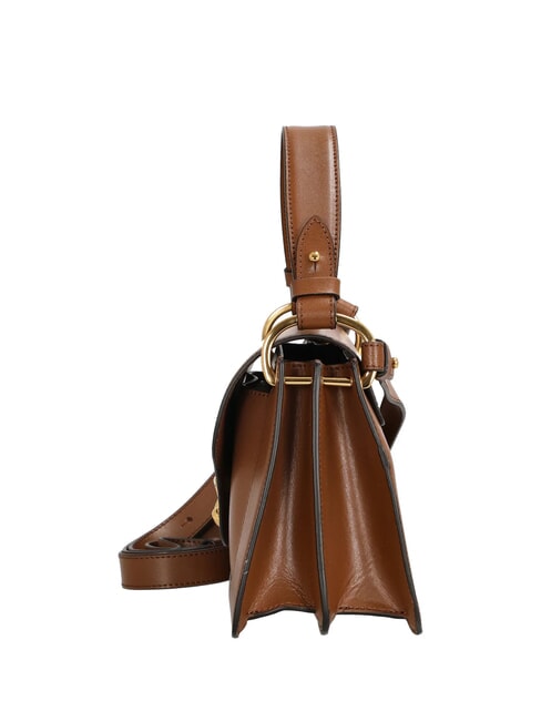 C-ME CALF COCKER Borsa piccola in pelle con tracolla cognac - Borse Donna