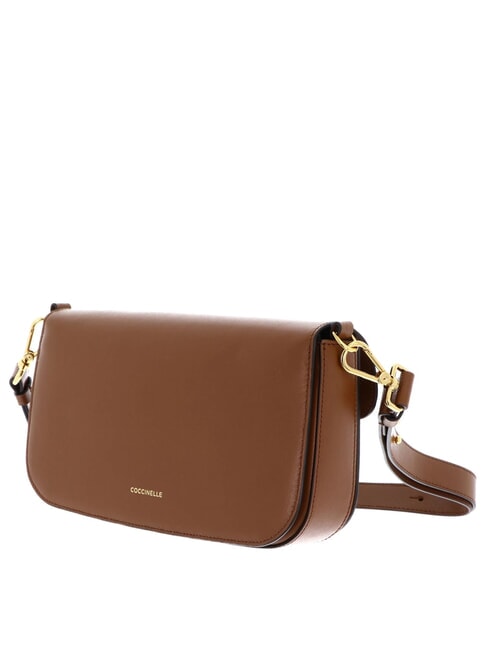 C-ME CALF Borsetta a tracolla, in pelle cognac - Borse Donna