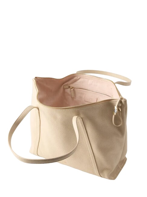 NORY Shopping Bag in pelle sandshell - Borse Donna