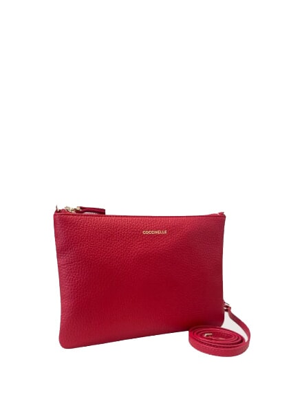 BEST CROSSBODY Minibag in pelle scarlet - Borse Donna