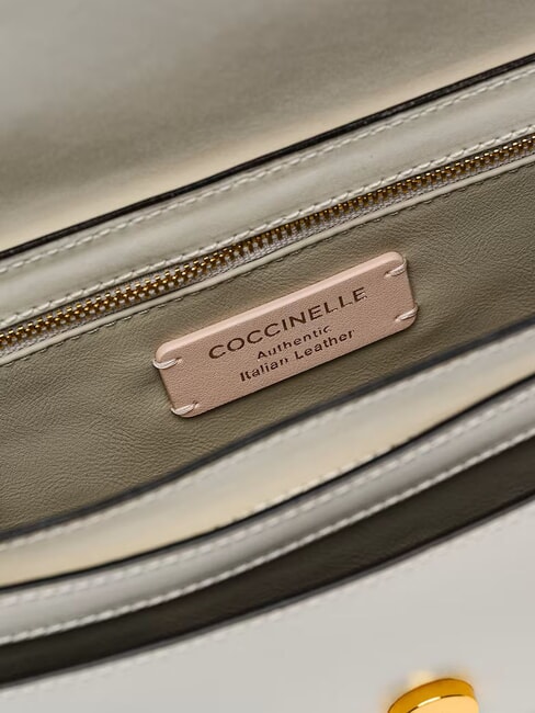 C-ME CALF Borsetta a tracolla, in pelle pearl - Borse Donna