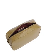 COCCINELLE TEBE Borsa a tracolla in pelle martellata seagrass - Borse Donna - 4