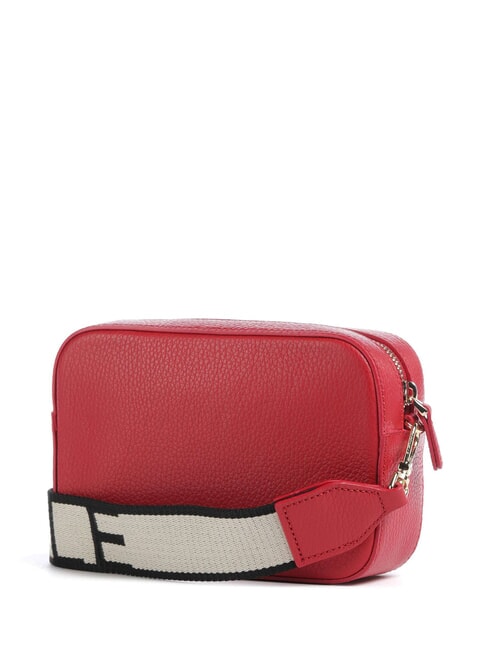 TEBE Borsa a tracolla in pelle martellata scarlet - Borse Donna