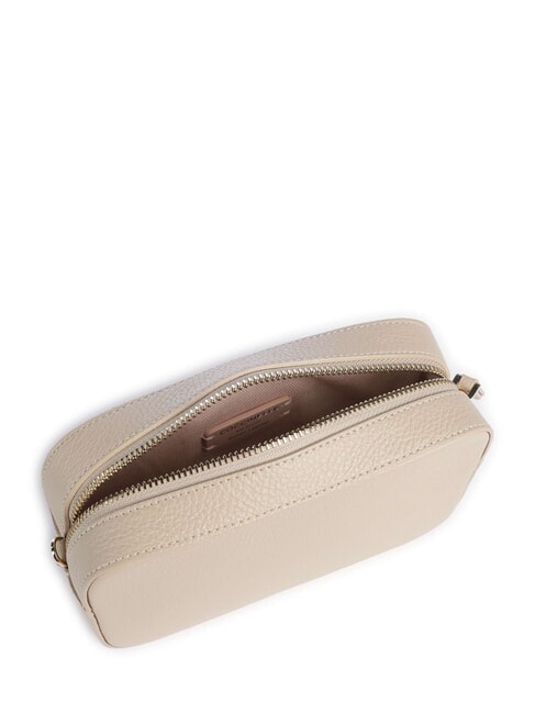 TEBE Borsa a tracolla in pelle martellata sandshell - Borse Donna