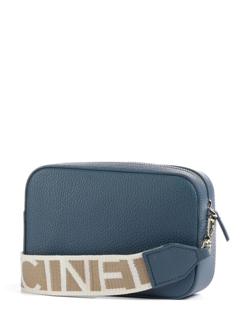 TEBE Borsa a tracolla in pelle martellata deep blue - Borse Donna