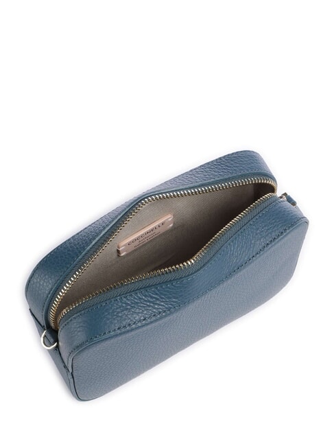 TEBE Borsa a tracolla in pelle martellata deep blue - Borse Donna