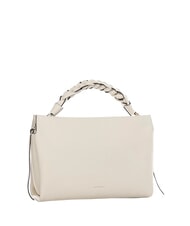 COCCINELLE BOHEME GRANA DOUBLE Borsa in pelle martellata con tracolla blanc/des - Borse Donna - 2
