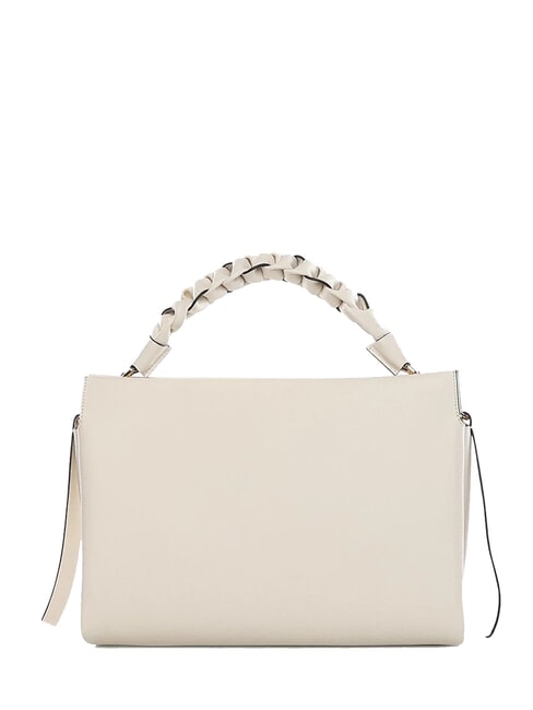 BOHEME GRANA DOUBLE Borsa in pelle martellata con tracolla blanc/des - Borse Donna