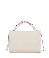 COCCINELLE BOHEME GRANA DOUBLE Borsa in pelle martellata con tracolla blanc/des - Borse Donna - 3