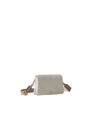 BORBONESE CLASSICA Mini Bag a tracolla white cotton - Borse Donna - 2