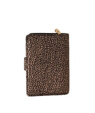 BORBONESE CLASSICA Portafoglio medio con portamonete OP/NATURALE/NERO - Borse Donna - 3