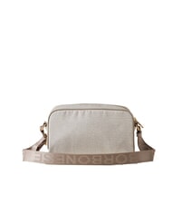BORBONESE CAMERA CASE SMALL ECO LINE Borsa piccola a tracolla white cotton - Borse Donna - 4