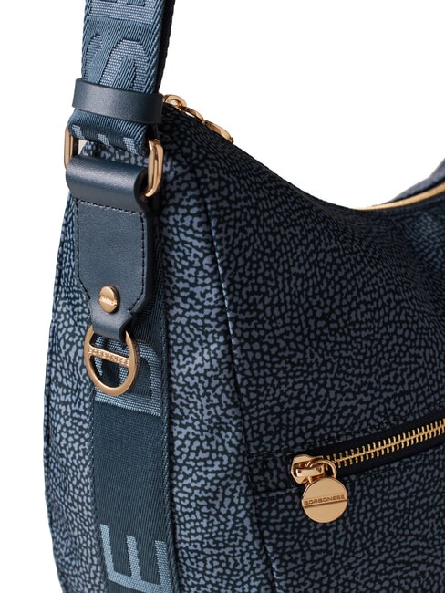 LUNA BAG MEDIUM Sacca a tracolla blu lapis - Borse Donna