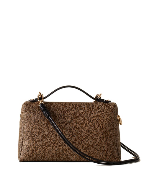 GEMINI Borsa bauletto piccola con tracolla op naturale/nero - Borse Donna