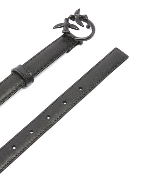 LOVE BERRY Cintura in pelle color block nero limousine block color - Cinture