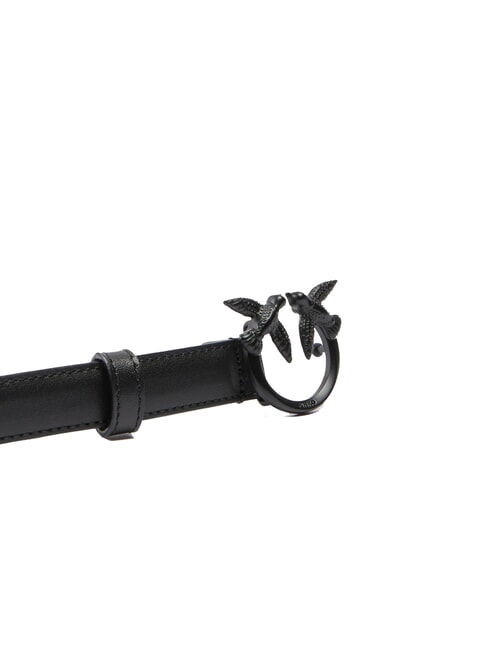 LOVE BERRY Cintura in pelle color block nero limousine block color - Cinture