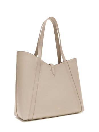 GOCCIA Borsa a spalla, in pelle linen - Borse Donna