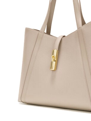 GOCCIA Borsa a spalla, in pelle linen - Borse Donna