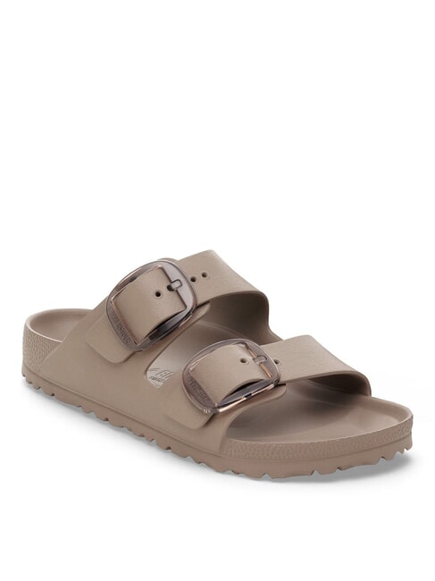 ARIZONA BIG BUCKLE EVA Ciabatta a 2 fasce con fibbie gray taupe - Scarpe Donna