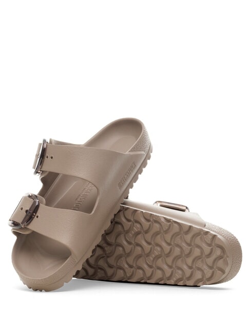 ARIZONA BIG BUCKLE EVA Ciabatta a 2 fasce con fibbie gray taupe - Scarpe Donna