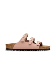 BIRKENSTOCK FLORIDA Ciabatta 3 fasce in pelle nubuck - Scarpe Donna