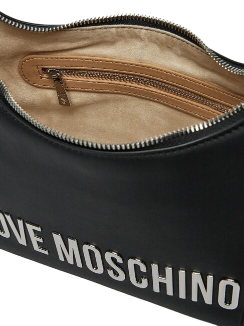 BOLD LOVE Borsa a spalla nero lacca - Borse Donna