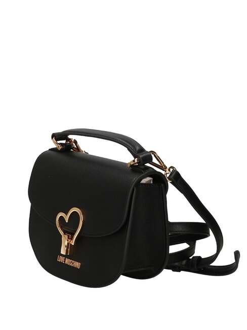 HEART TURNLOCK Mini Bag a mano, con tracolla Nero - Borse Donna