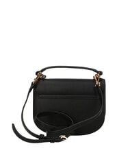 LOVE MOSCHINO HEART TURNLOCK Mini Bag a mano, con tracolla Nero - Borse Donna - 3
