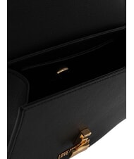 LOVE MOSCHINO HEART TURNLOCK Mini Bag a mano, con tracolla Nero - Borse Donna - 4