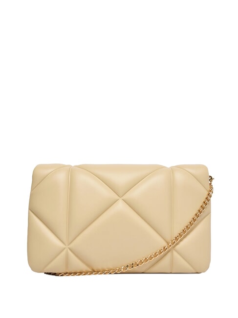 EMBOSSED Portafoglio grande zip around fango - Portafogli Donna