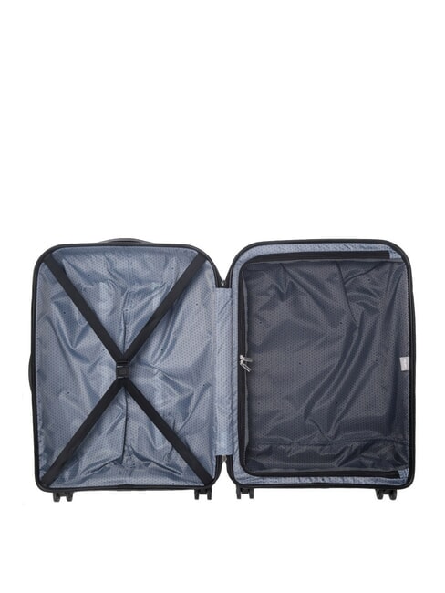 BINALONG Set 3 trolley: cabin, medio, grande Nero - Set Trolley