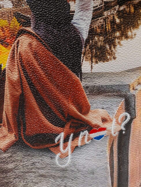 YESBAG Borsa a tracolla con due scomparti autumn in hollad - Borse Donna