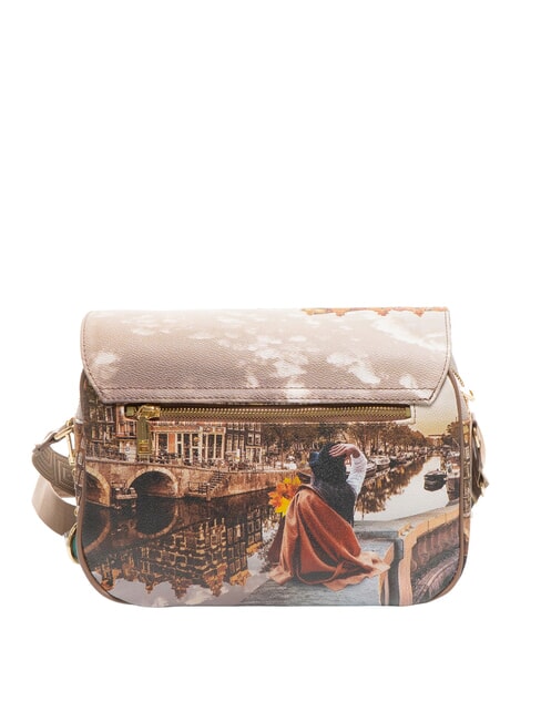 YESBAG Borsa a tracolla con due scomparti autumn in hollad - Borse Donna