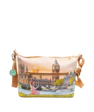 YNOT YESBAG Borsa hobo grande a tracolla yellow flower - Borse Donna - 4